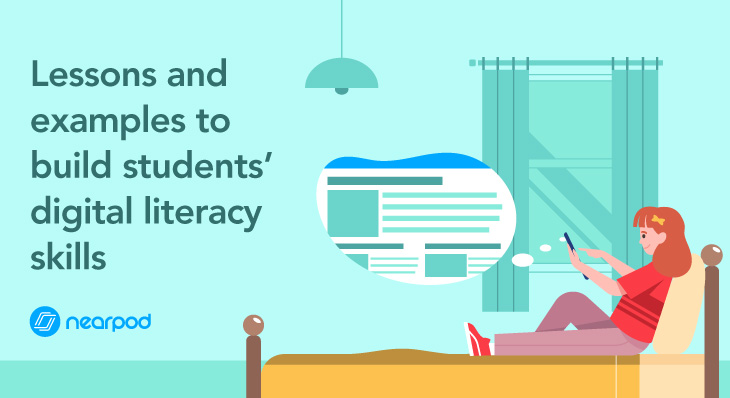 Lessons and examples to build students' digital literacy skills blog image